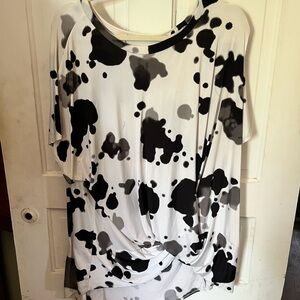 Chic soul cow shirt